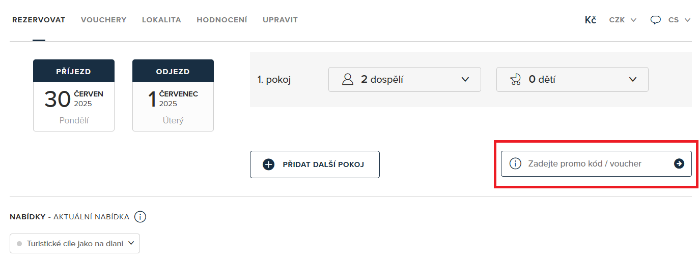 OlympiaHotel nákupný košík