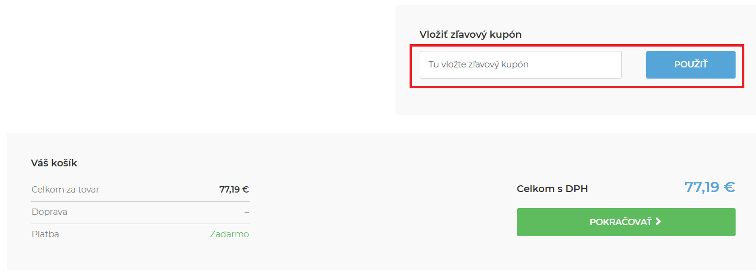 Sanitino nákupný košík