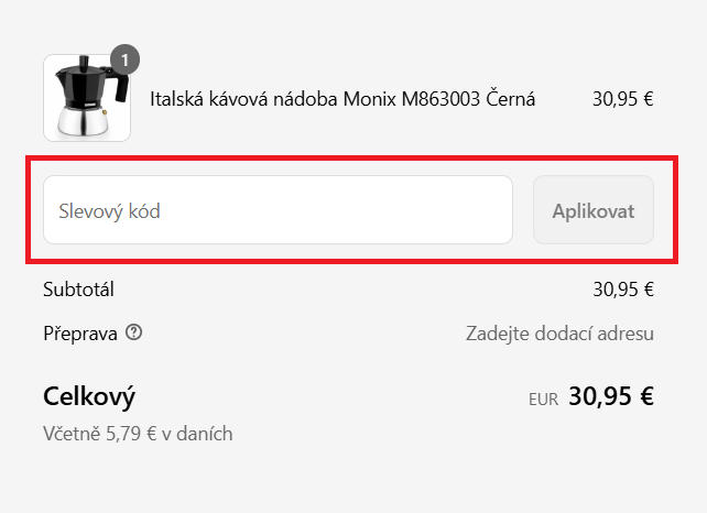 Cronjager nákupný košík