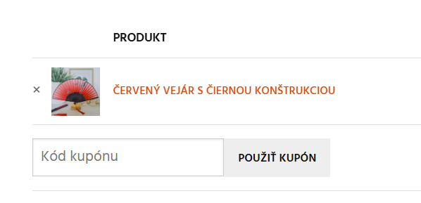 Vejáre zľavový kód