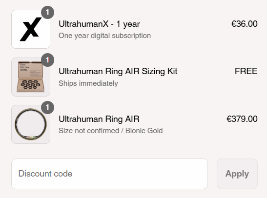 UltraHuman zľavový kód