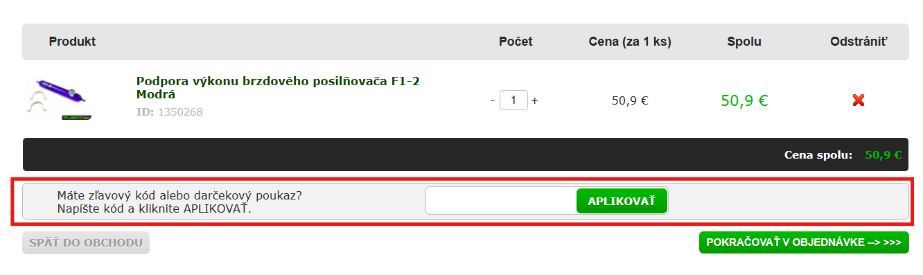 Fusion zľavový kód
