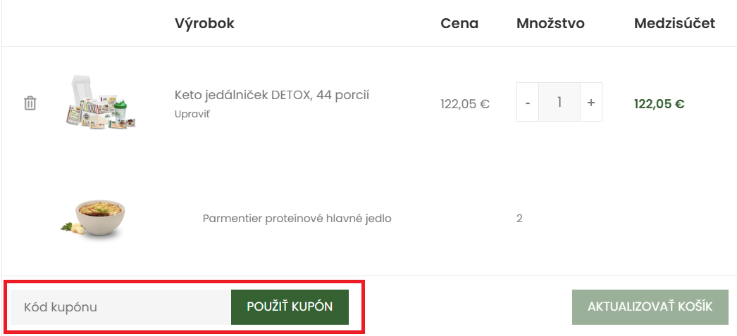 Nutrifood zľavový kód