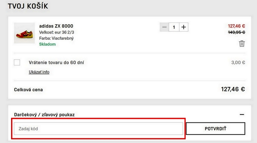 Footshop zľavový kód