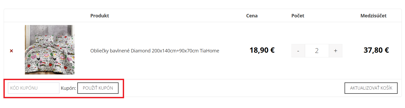 TiaHome nákupný košík