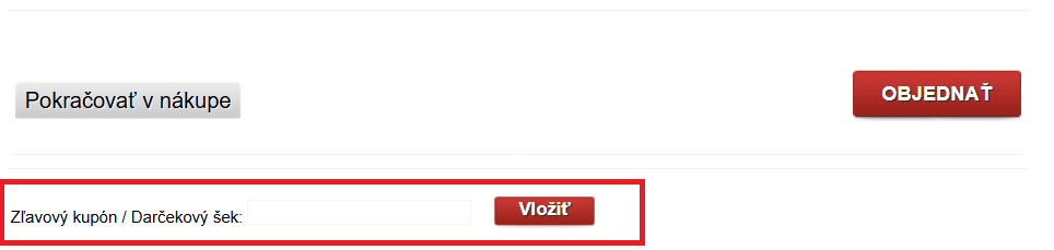 Zafido nákupný košík