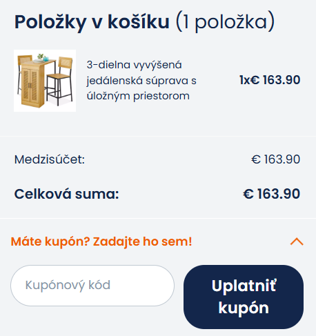 Alinda zľavový kód