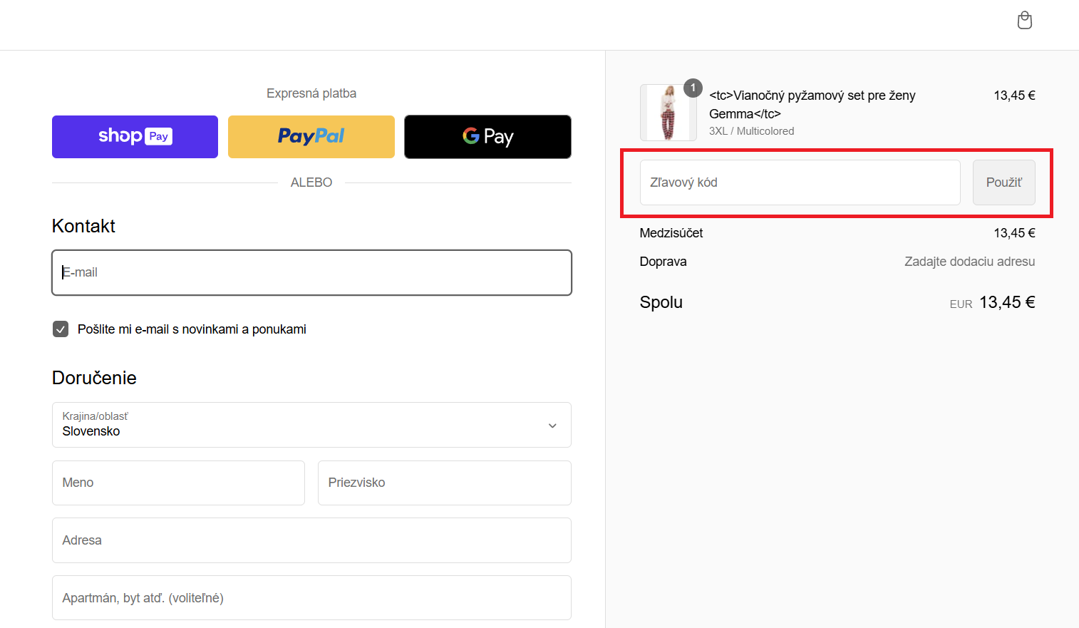 Manzara zľavový kód