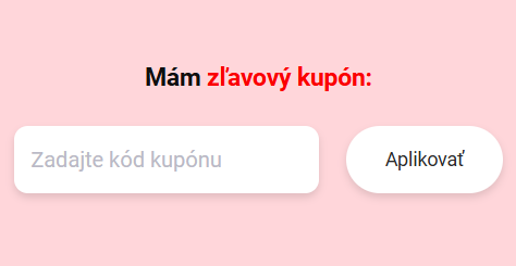 Klavesnica zľavový kód