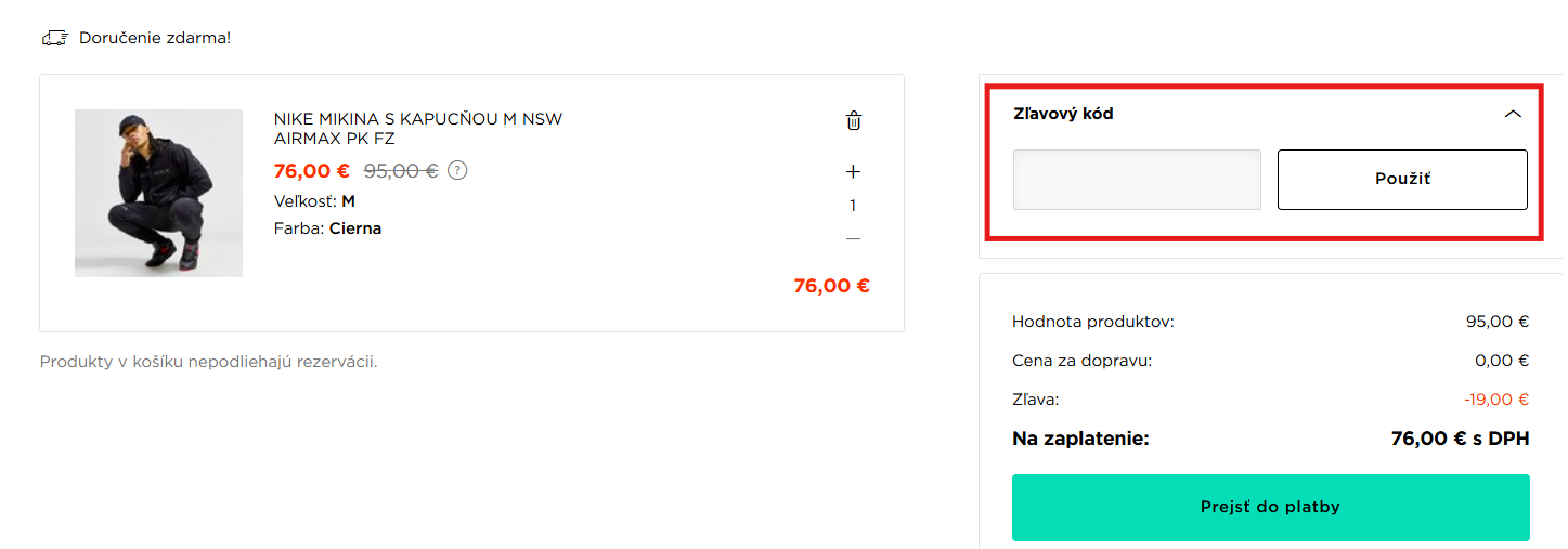 JD Sports zľavový kód