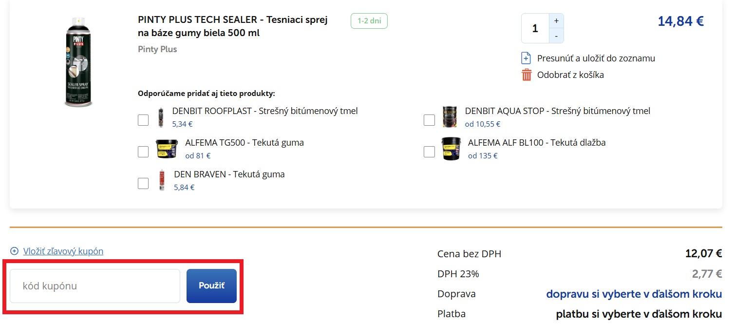 eFarby.sk zľavový kód