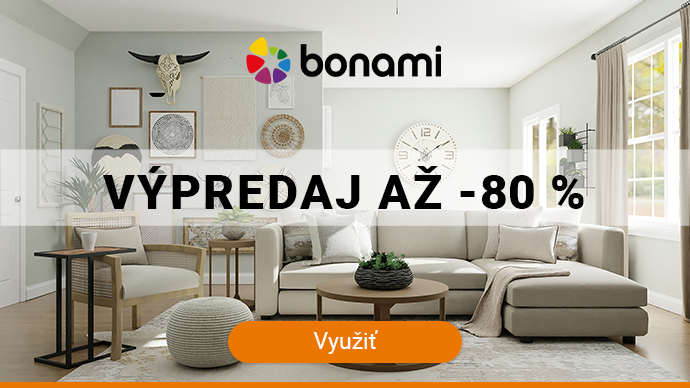 Bonami - Výpredaj až -80 %